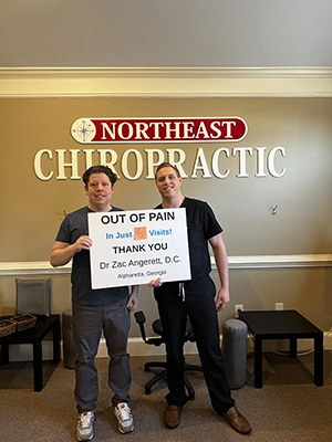 Chiropractor Alpharetta GA Zachary Angerett Out Of Pain 1